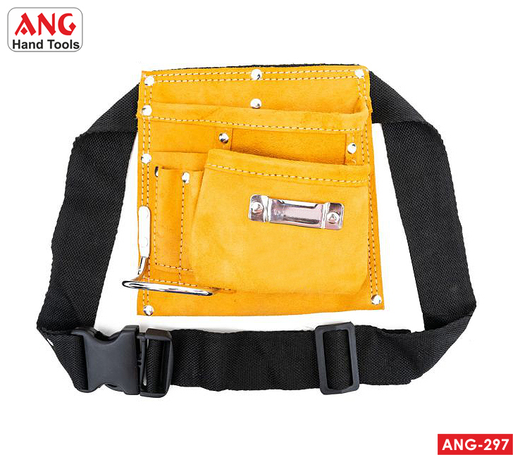5-Pocket-Large-Capacity-Split-Leather-Carpenter-Apron